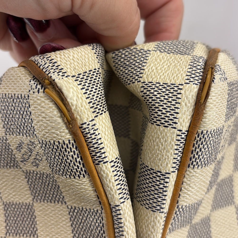 Louis Vuitton Shoulder Bag Batingnolles Horizontal Damier Azur Read Description - Picture 17 of 17
